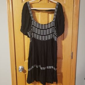 Wishing Waves Babydoll Women's Dress Size 2X